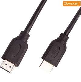 Brateck HM8000-3M HDMI, gold plated, 3m