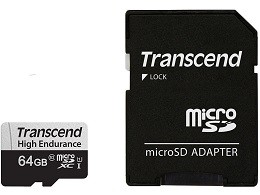 Card de Memorie 64GB MicroSD UHS-I+SD Adapter Transcend TS64GUSD350V Pret itunexx.MD Chisinau