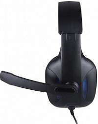 Casti Gaming cu Microfon Gembird Headset GHS-04 Black/Blue game store md magazin gameri Chisinau