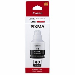 Cerneala Originala Ink Bottle Canon INK GI-40BK Black 170ml for Canon Pixma G6040 G5040 GM2040 magazin printere md