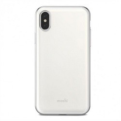 Husa Back Case TPU Smartphone MD Moshi Apple iPhone XS/X, iGlaze, White Telefoane mobile Chisinau