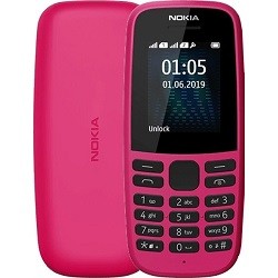 Magazin Telefoane Mobile clasice cu Butoane md Nokia 105 (2019) Dual Sim Pink Moldova Electronice