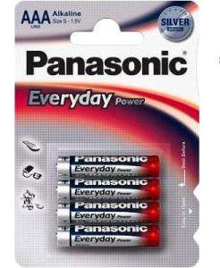 Panasonic LR03REE/4BR EVERYDAY Power AAA Blister-4