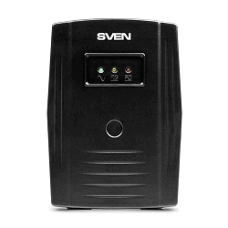 SVEN Pro 1000 USB Line-interactive with AVR, 1000VA/720W, Black