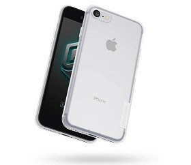 Back Case TPU Transparent Husa Nillkin Apple iPhone 7/8 plus Nature White accesorii telefoane ieftine Chisinau