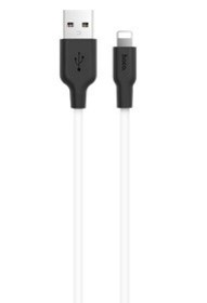 Cablu-USB-to-Lightning-HOCO-X21-Silicone-1m-Black-White-chisinau-itunexx.md