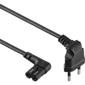 Cablu de Alimentare Video Cablexpert PC-184L 1.8m Russian Plug angled socket Black accesorii md computere Chisinau