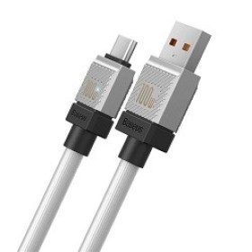 Cablu-de-date-Baseus-CoolPlay-Series-USB-A-to-Type-C-6A-100W-1m-White-chisinau-itunexx.md
