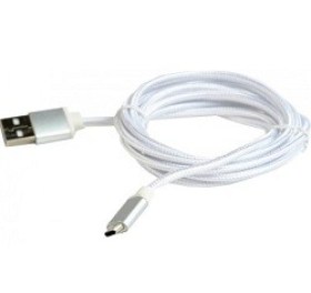 Cablu de date USB2.0 Type-C Cablexpert CCB-mUSB2B-AMCM-6-S, Silver magazin accesorii telefoane md Chisinau