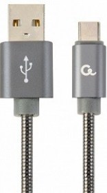 Cabluri Date pentru telefon md Cable USB2.0 Type-C Cablexpert CC-USB2S-AMCM-1M-BG Premium accesorii telefoane mobile Chisinau