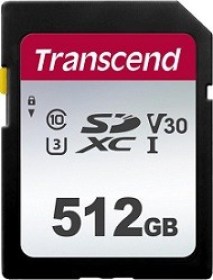 Card Memorie Foto 512GB SDXC Card UHS-I U3 Transcend 300S TS512GSDC300S Chisinau internet magazin md