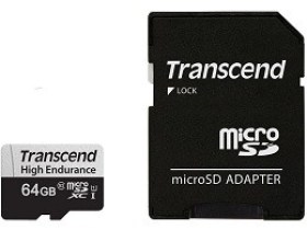 Card de Memorie 64GB MicroSD UHS-I+SD Adapter Transcend TS64GUSD350V Pret itunexx.MD Chisinau