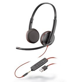 Casti de Vinzare MD Plantronics Blackwire C3225 USB-A Jack 3.5mm Microphone noise-canceling itunexx.md Chisinau