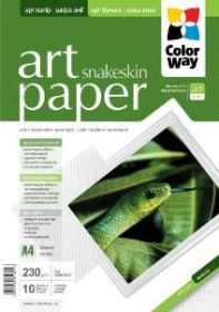 ColorWay Art Snakeskin GlossyFinne A4, 230g, 10pcs