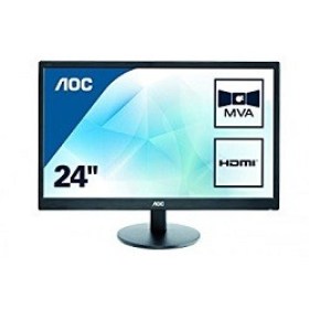 Cumpara Monitor 23.6" TFT LED AOC M2470SWH MVA FullHD HDMI D-Sub magazin md
