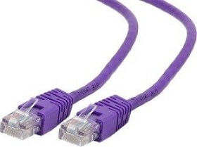Cumpara Patch Cord fibra optica md 1m Patch Cord Purple PP12 1MV Cat.5E Cablexpert itunexx.md