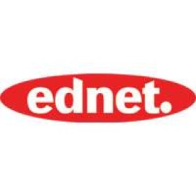 Ednet E64145 Plastic Combs, 8mm, black, 21rings, 25pcs