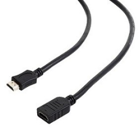Gembird CC-HDMI4X-6 Cable HDMI male to HDMI female 1.8m, Black