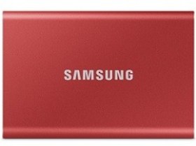 Hard Disk Extern MD 2.5" 1.0TB Samsung Portable SSD T7 Touch FP ID USB3.2/Type-C Red Magazin Calculatoare Chisinau