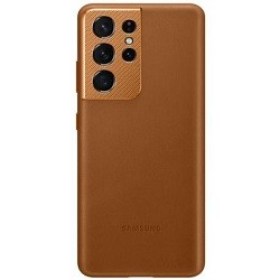 Hua-pentru-telefon-Original-SAMSUNG-Leather-cover-Galaxy-S21+Brown-chisinau
