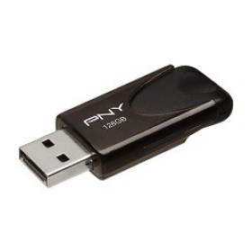 Memorie Stick Flash Drive 128GB USB PNY Attache 4 Black USB 2.0 FD128ATT4-EF Magazin Online itunexx.md Chisinau