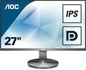 Monitor Borderless 27" md AOC IPS LED I2790VQ/BT 50M:1 1920x1080 HDMI DP Speaker VESA