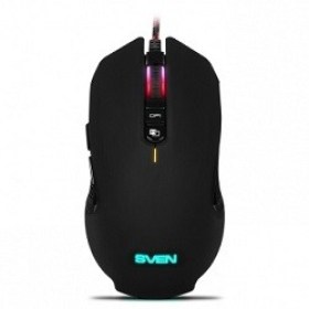 Mouse Optical USB MD SVEN Gaming RX-G955 1600/4000dpi Avago 3050