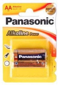 Panasonic LR6REB/2BPR ALKALINE Power AA Blister-2