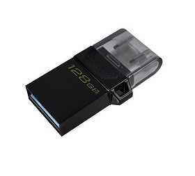 Stick Flash USB 128GB USB3.1 Kingston Dataer MicroDuo 3.0 G2 Ultra-small DTDUO3G2/128GB Magazin Online Calculatoare Chisinau