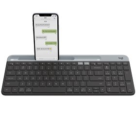 Tastatura Wireless Keyboard Logitech K580 Multi Device Ultra-slim Black magazin componente pc calculatoare Chisinau
