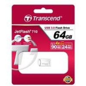 Transcend JetFlash 710S, 64GB USB3.0, Silver