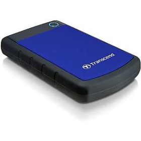 Transcend StoreJet 25H3B, 2.0TB USB3.0, Rubber Grey-Blue