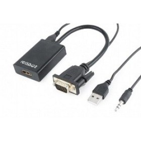 Video Adapter md VGA M HDMI F Cablexpert-A-VGA-HDMI-01